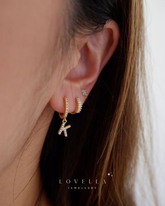 Alphabet Earrings